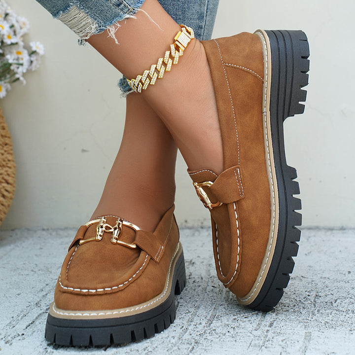 Damen Chunky‑Loafer mit profilierter Lug‑Sohle und Ziergebiss Echo Archiv