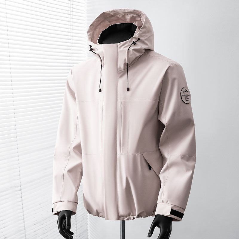 Herren Funktionsjacke mit Kapuze