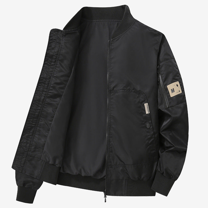 Herren modische und vielseitige Bomberjacke mit praktischen Taschen Echoarchiv