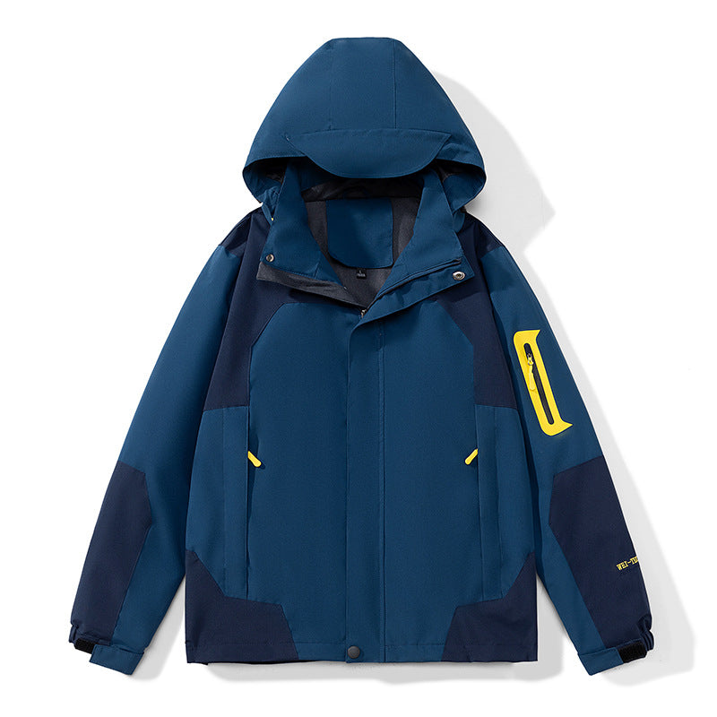 Herren Wetterfeste technische Outdoor-Jacke Echo Archiv
