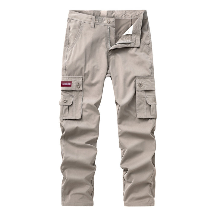 Herren Cargo-Hose mit multifunktionalen Taschen und strapazierfähigem Material Echoarchiv