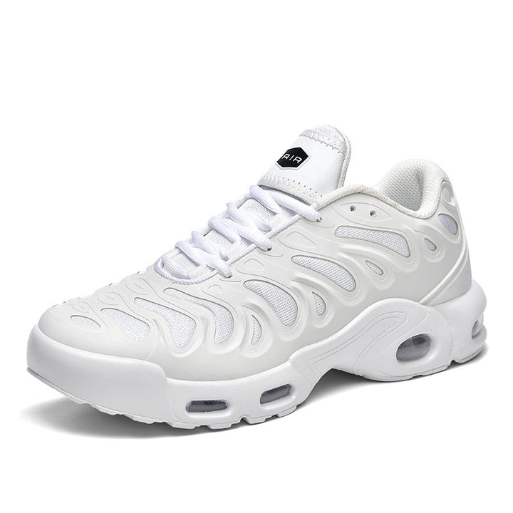 Herren futuristische Dämpfungs-Sneaker mit sichtbarer Luftkammer und strukturiertem Mesh-Overlay Echo Archiv
