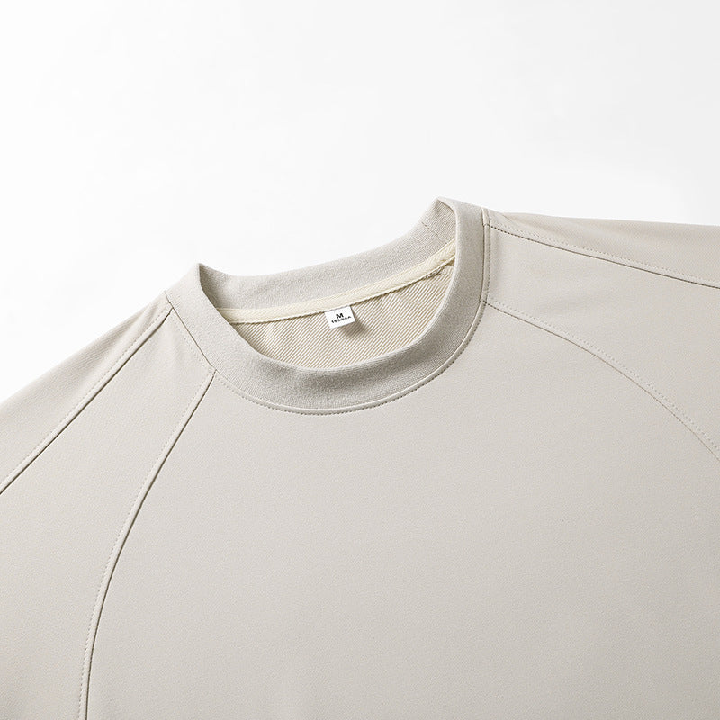 Leichte Herren-Performance-Sweatshirt mit Raglanärmel und seitlicher Belüftung – Marzano