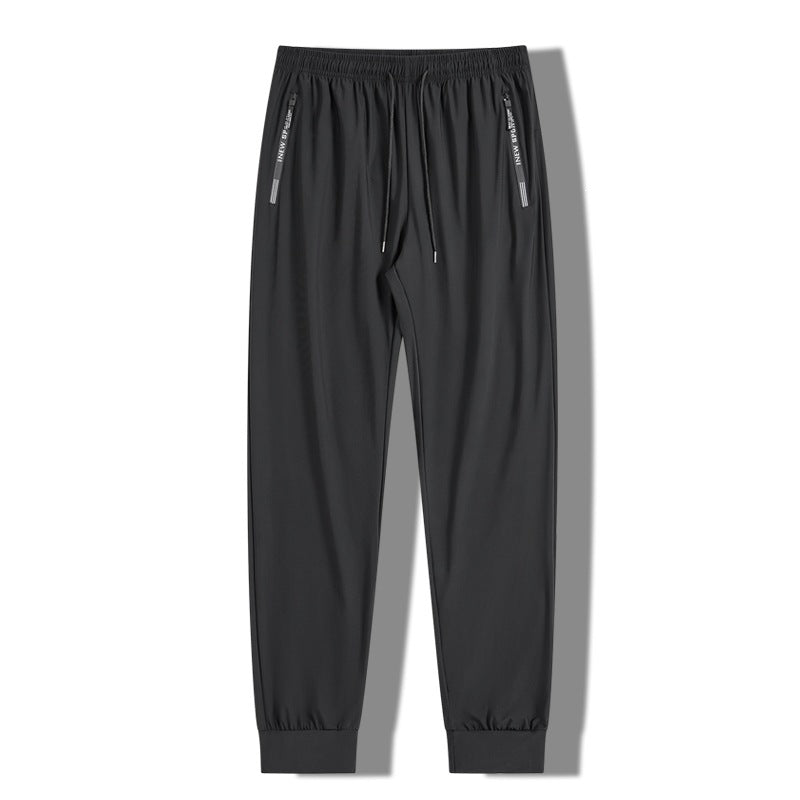 Herren Sportliche Jogginghose mit seitlichen Reißverschlusstaschen Echo Archiv