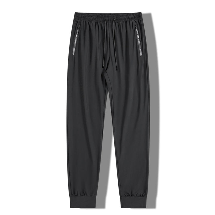 Herren Sportliche Jogginghose mit seitlichen Reißverschlusstaschen Echo Archiv