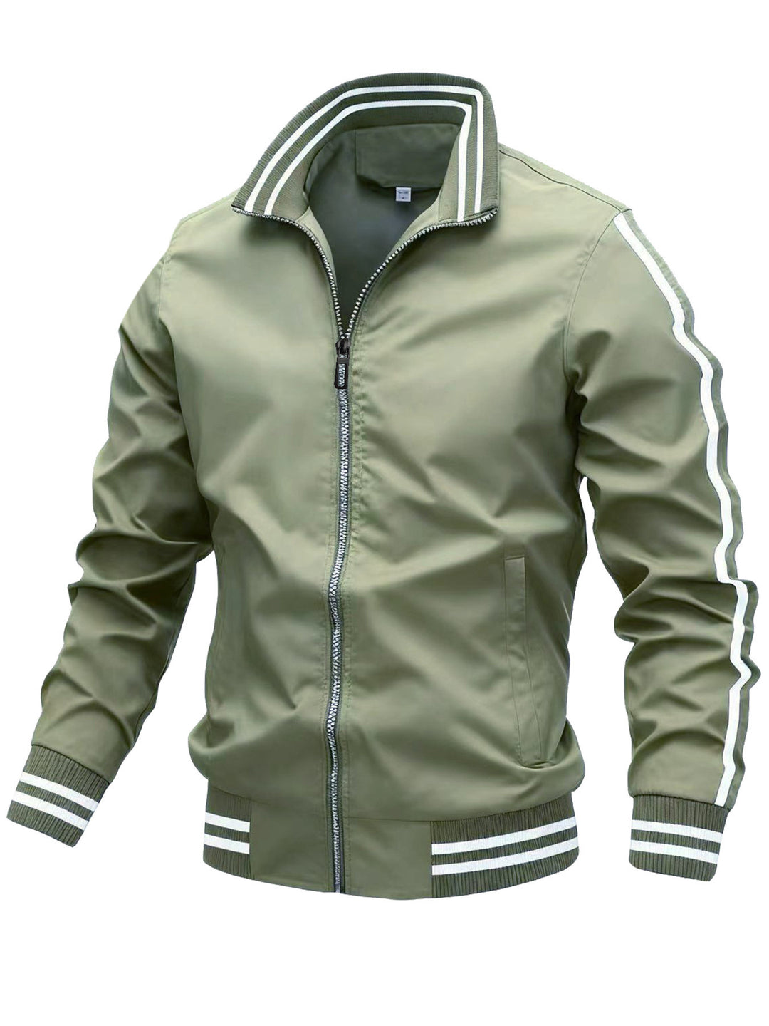 Herren Modische Bomberjacke Echo Archiv