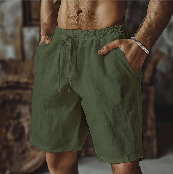 Echoarchiv | Herren-Schnürshorts aus Baumwolle