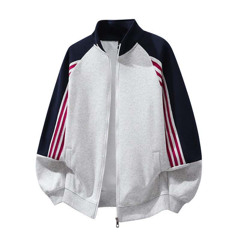 Herren Sportliche Übergangsjacke mit hohen Kragen und praktischen Taschen Echo Archiv