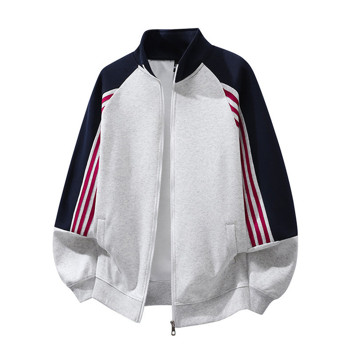 Herren Sportliche Übergangsjacke mit hohen Kragen und praktischen Taschen Echo Archiv