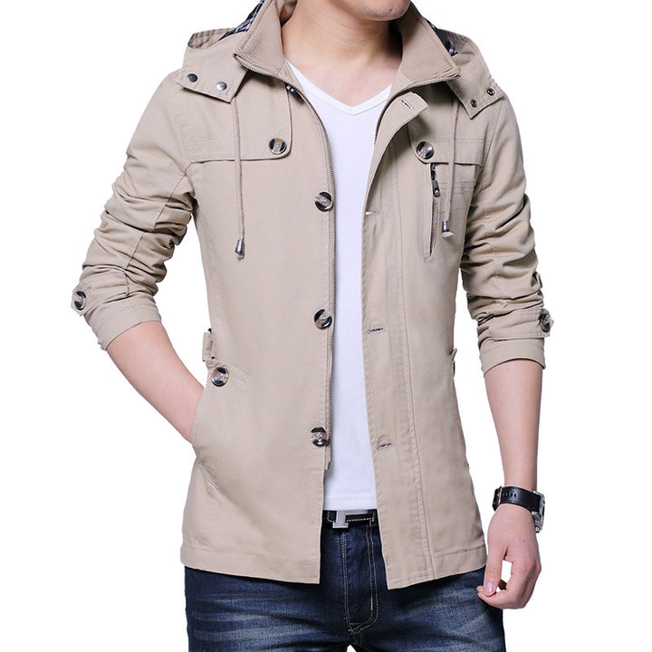 Herren Modische Übergangsjacke Echo Archiv