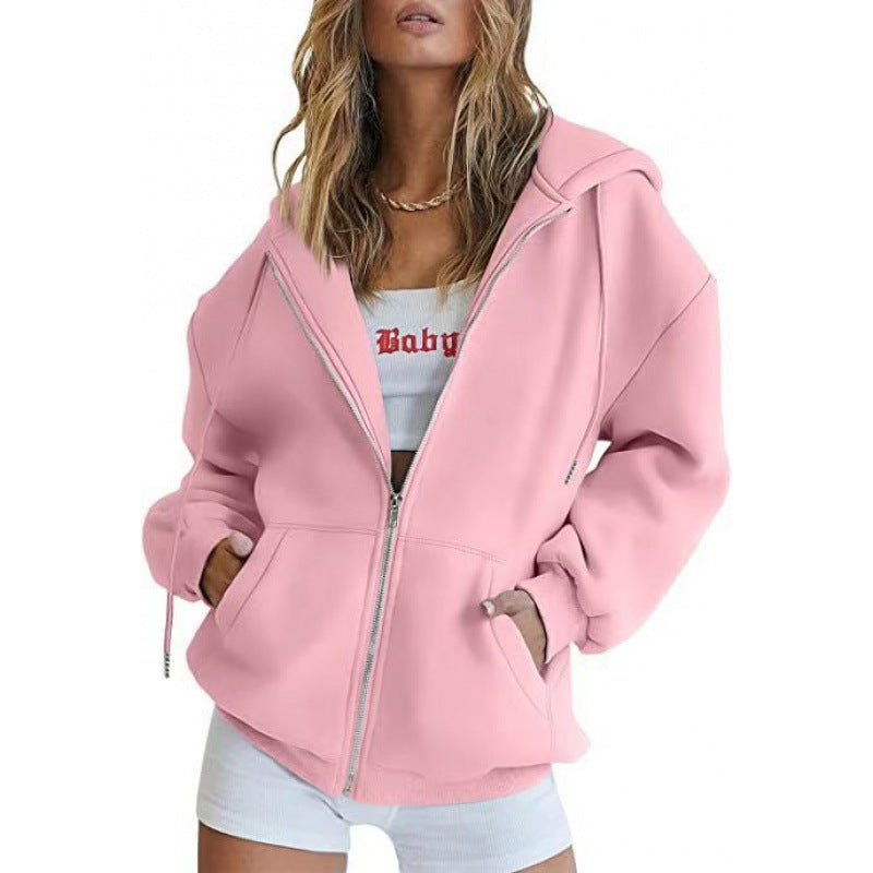 Damen Oversized Kapuzenjacke Echoarchiv