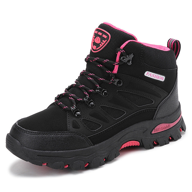 Damen nan wasserdichter knöchelhoher Trekkingstiefel mit atmungsaktivem Netzfutter und gepolstertem Schaft sowie rutschfester Profilsohle Echo Archiv