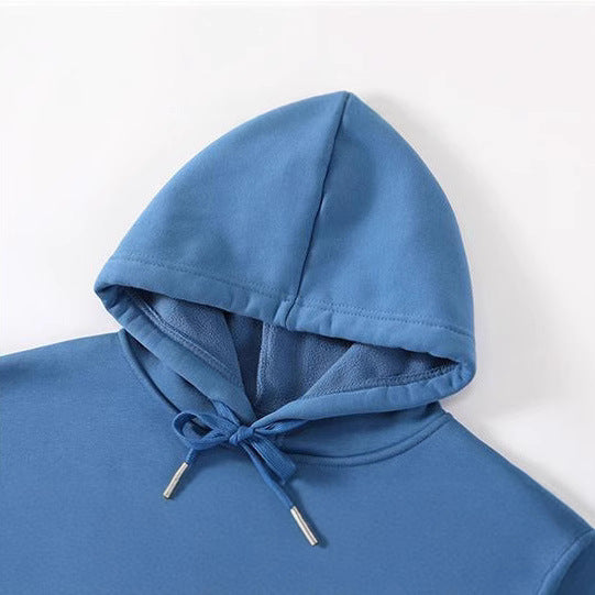 Damen oversized Kapuzenpulloverkleid mit Kängurutasche, verlängerter Silhouette und weichem French-Terry – Auréline