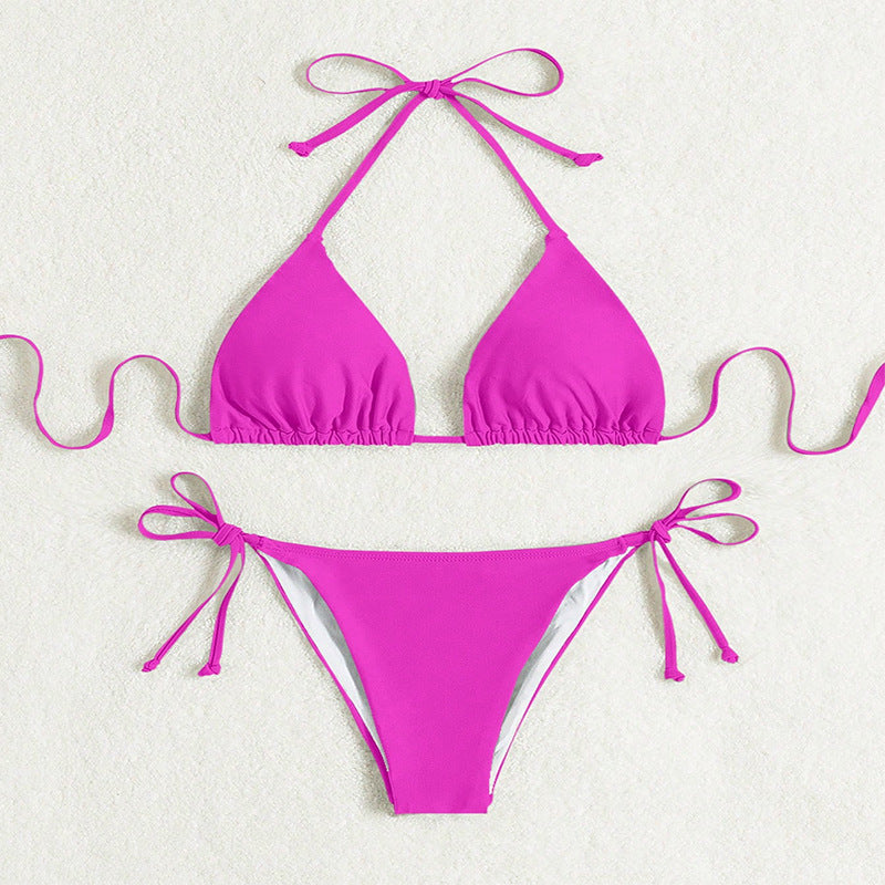 Damen Triangel-Bikini mit verstellbaren Trägern und raffiniertem Schnitt Echo Archiv