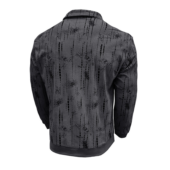 Herren lässiger Pullover mit modernem Strukturdesign Echoarchiv