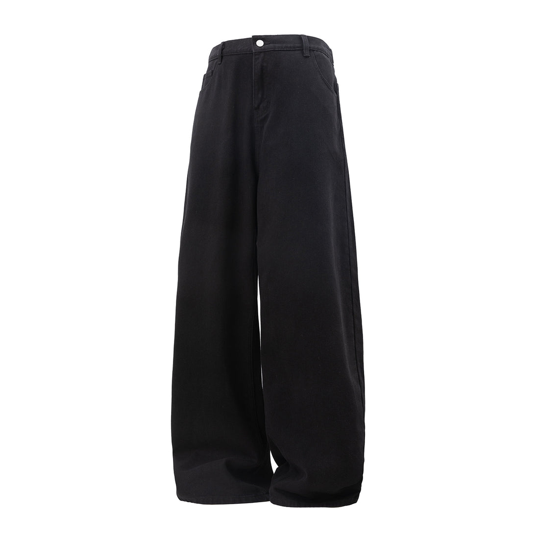 Damen Hochtaillierte Gerade-geschnittene Jeanshose mit weitem Bein und Five-Pocket-Design Echo Archiv