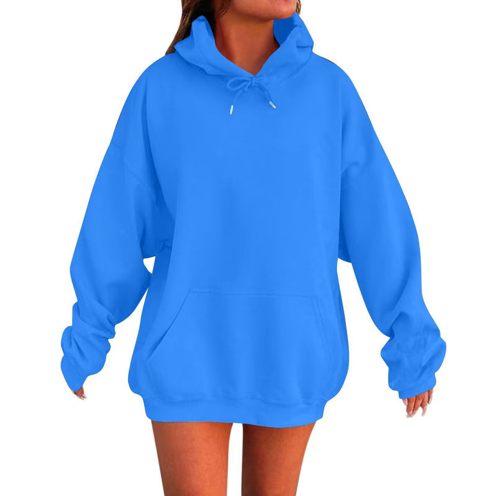 Unisex klassischer Kapuzenpullover mit Kängurutasche und weichem Baumwollfleece – Auréline