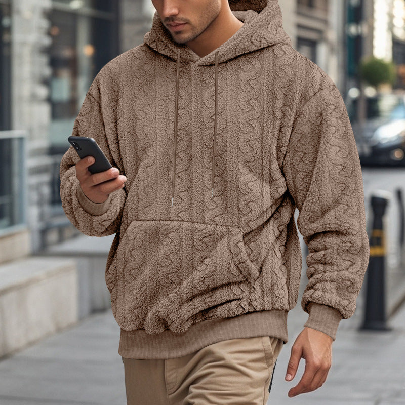Herren kuscheliger Oversized Hoodie Echoarchiv