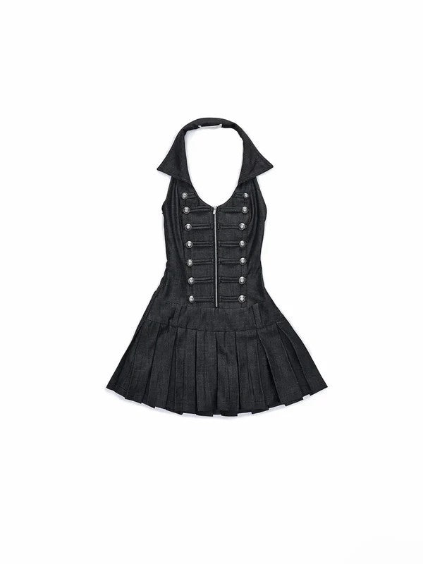 Damen Military-inspirierte Kleid Echo Archiv