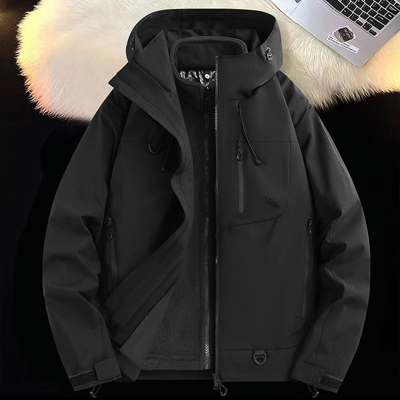 Herren Wasserfeste Funktionsjacke Echo Archiv