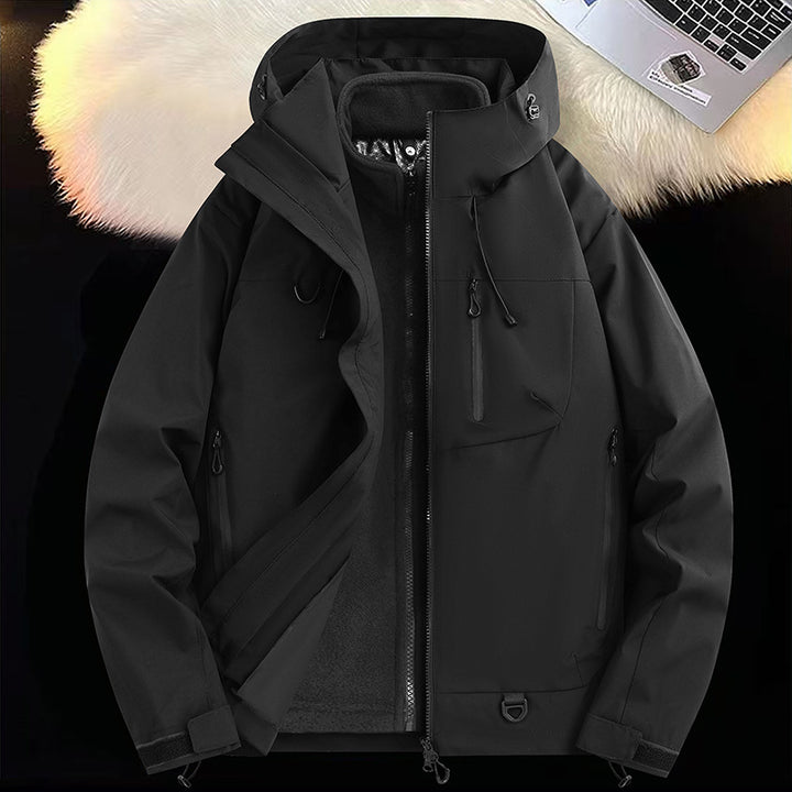 Herren Wasserfeste Funktionsjacke Echo Archiv