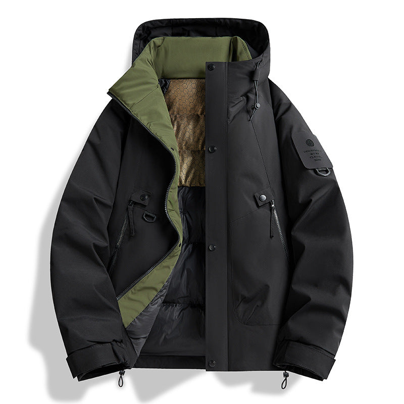 Herren funktionale Parkajacke Echoarchiv