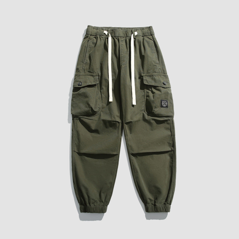 Herren Cargo-Hose mit elastischem Bund und zahlreichen Taschen Echoarchiv