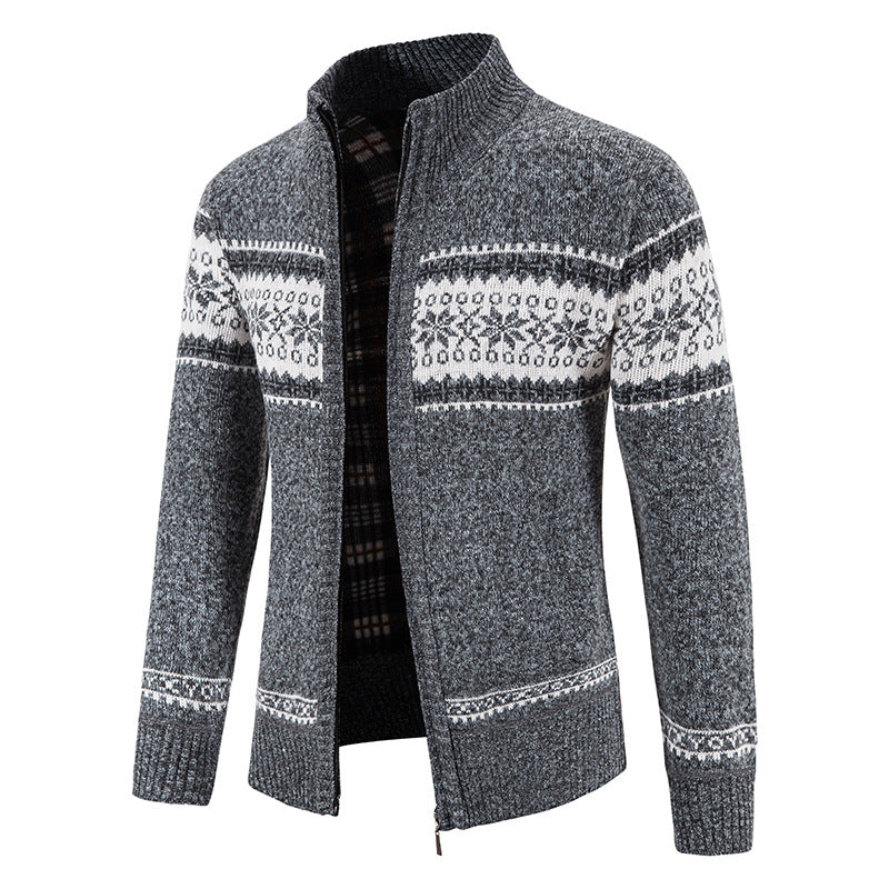 Herren Strickjacke mit zukunftsweisendem Design Echoarchiv
