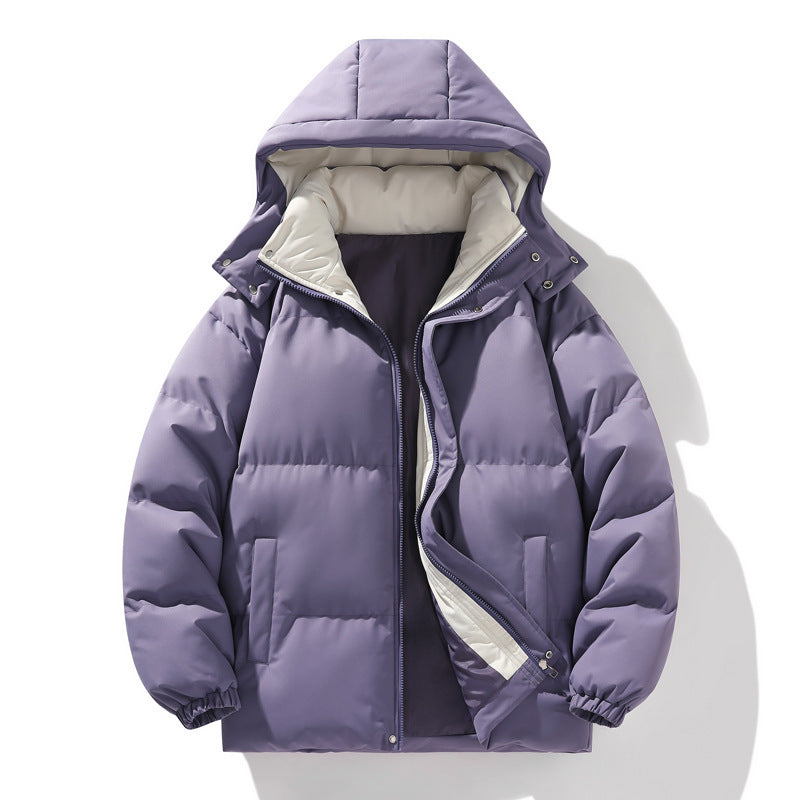 Damen Wattierte Pufferjacke mit Kapuze – Célinea