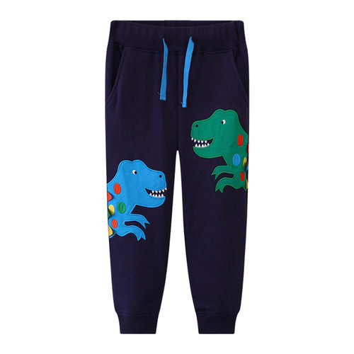Jungen Sweatpants mit aufregendem Dinosaurier-Motiv Echo Archiv