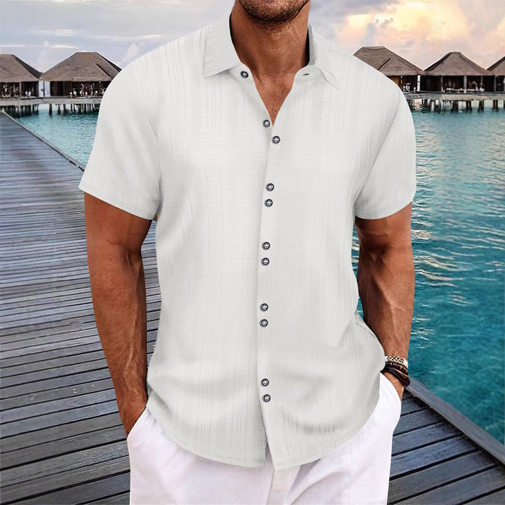 Herren Kurzarmhemd Echoarchiv