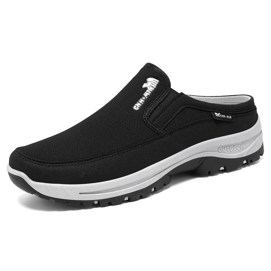 Herren nan atmungsaktiver Outdoor Clog-Slipper mit Memory-Fußbett Echo Archiv