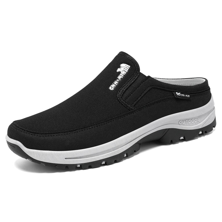 Herren nan atmungsaktiver Outdoor Clog-Slipper mit Memory-Fußbett Echo Archiv