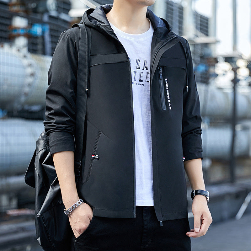 Herren Multifunktionale Sportjacke mit Kapuze Echo Archiv