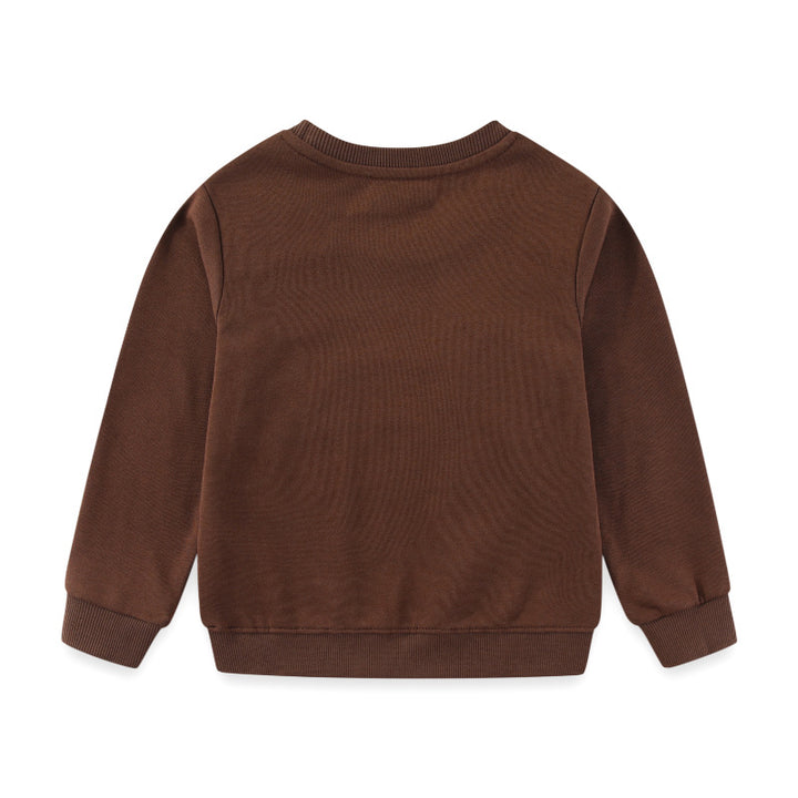 Jungen Sweatshirt mit lebhaftem Dinosaurier-Stickdesign Echo Archiv