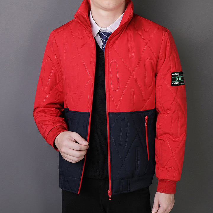 Herren urbane Übergangsjacke mit strukturiertem Design Echo Archiv