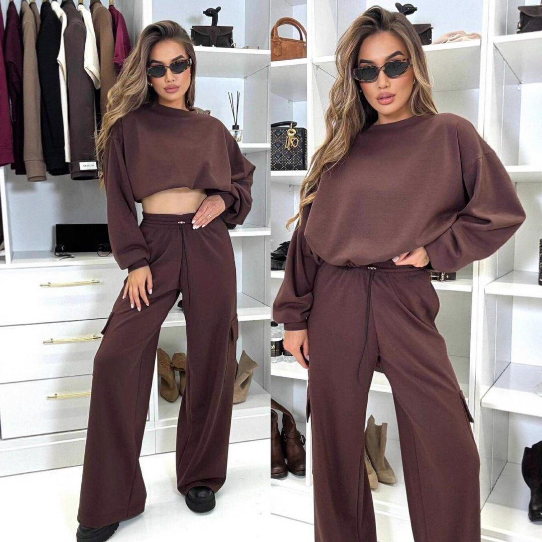 Damen Oversize-Loungewear-Set – Avérine