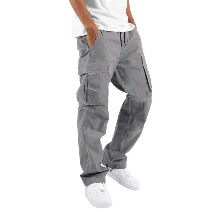 Herren robuste Multi-Taschen Cargohose Echoarchiv