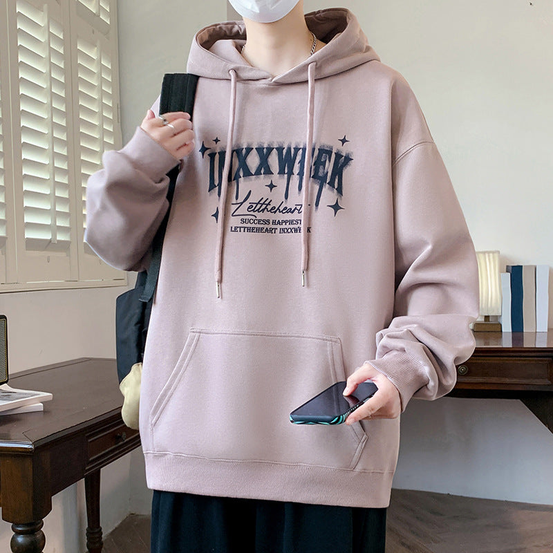 Unisex Bequemer Kapuzenpullover mit modernem Grafikdruck Echoarchiv