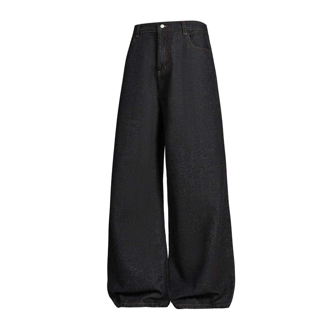 Damen Ultraweite Denim-Hose im Palazzo-Schnitt mit hohem Bund Echo Archiv