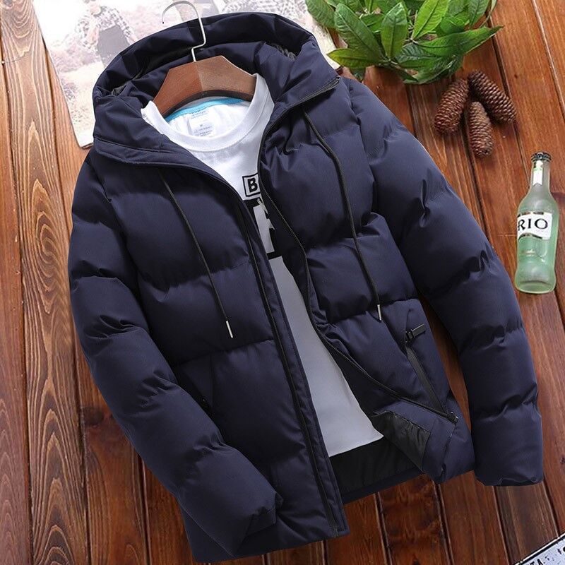 Herren nan gesteppte Thermo-Steppjacke mit Kapuze und winddichter, wasserabweisender Polyesterhülle Echo Archiv