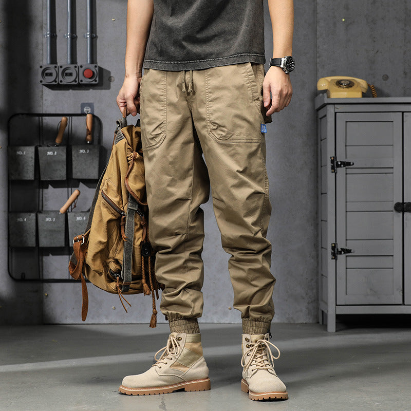 Herren funktionale Outdoor-Hose mit elastischem Bund und praktischen Taschen Echoarchiv