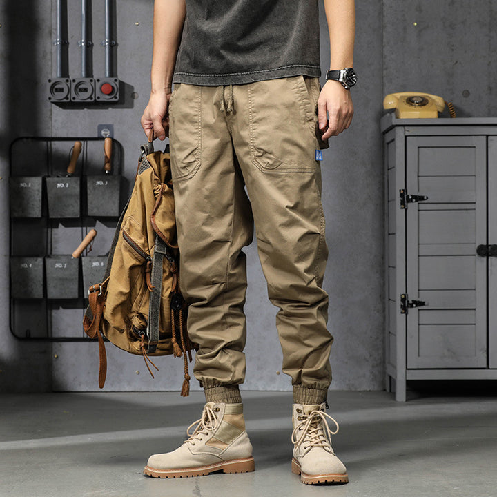 Herren funktionale Outdoor-Hose mit elastischem Bund und praktischen Taschen Echoarchiv