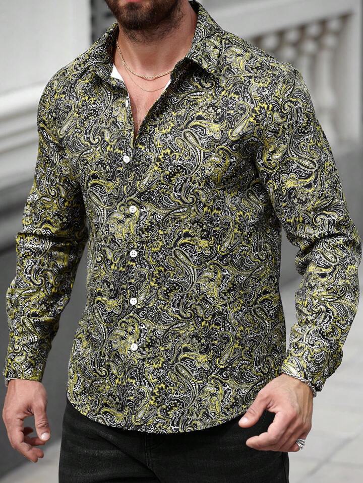 Herren Hemd im angesagten Paisleymuster Echoarchiv