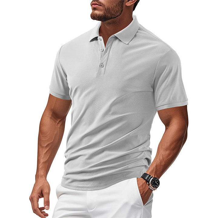 Herren Polohemd mit modernem Design und atmungsaktiven Eigenschaften Echoarchiv