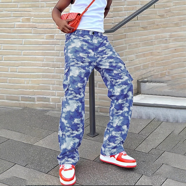 Herren Camouflage Cargo-Hose Echoarchiv