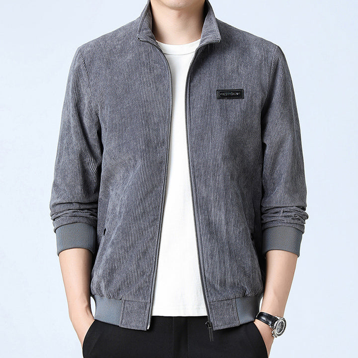 Herren Modische Steppjacke mit kragen Echo Archiv