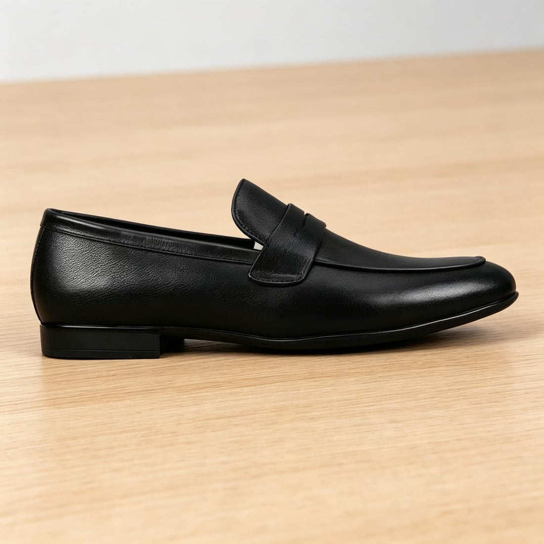 Herren Elegante Lederschlüpfschuhe Echoarchiv