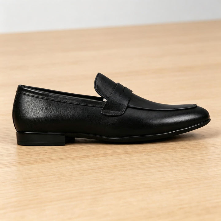 Herren Elegante Lederschlüpfschuhe Echoarchiv