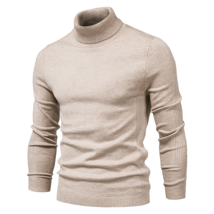 Herren eleganter Rollkragenpullover aus feinem Strick Echoarchiv